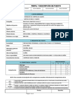 Descripcion de Puesto Cordinador de Control de Equipo