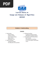 Daa m5 Notes