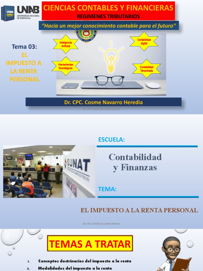Impuesto a la Renta Personal en Perú | PDF | Impuestos | Impuesto sobre ...