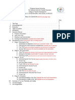 Portfolio Group Portfolio Table of Contents
