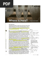 'Where Is Here' Reading Literature Pg. 69 - 76