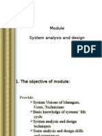 System Analysis and Design