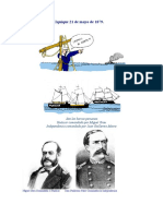 Combate Naval de Iquique 21 de Mayo de 1879