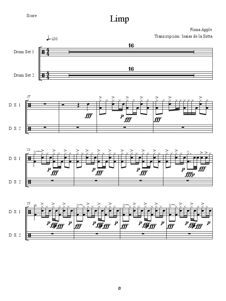 Fiona Apple (Drums) Fiona Apple PDF