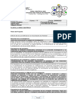 Proyecto Feria Cientifica Plantas 