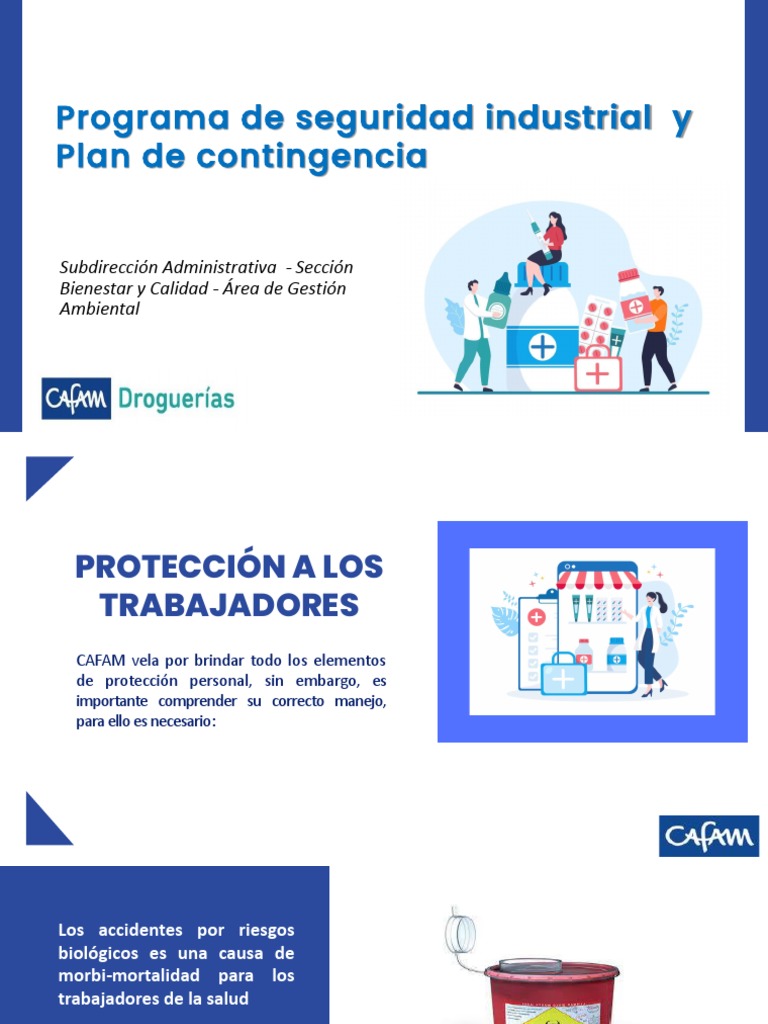 Programa de Seguridad Industrial y Contingencias | PDF | Seguridad y ...