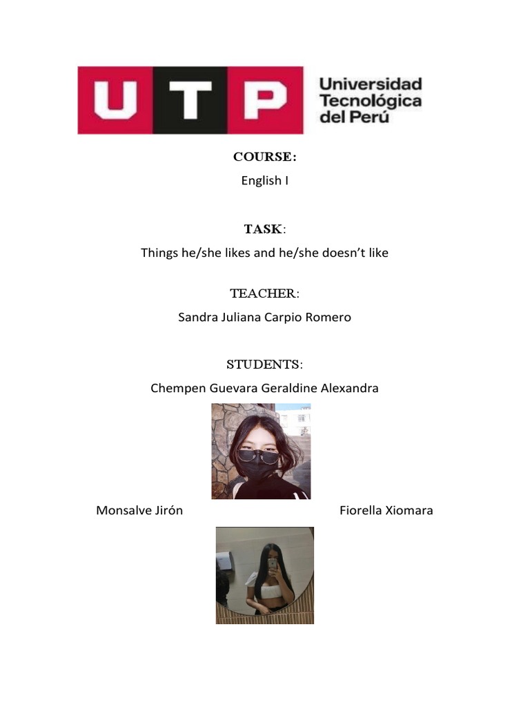 Student Likes and Dislikes Assignment | PDF