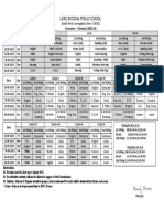 Evaluation - 1 Schedule (23-24)