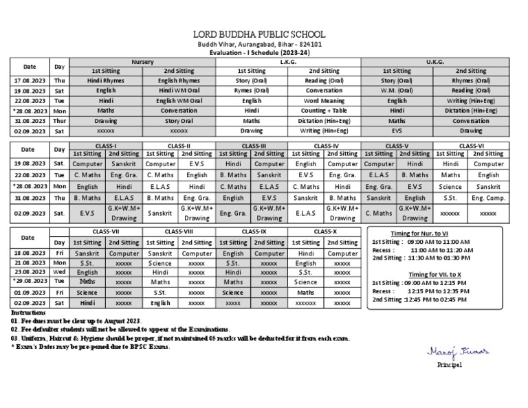evaluation-1-schedule-23-24-pdf-languages-of-india