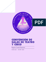 Convencion Salas de Teatro y Circo Bogota Ciudad Escenario Programación Final