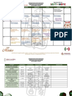 Agenda Septiembre Jefes de Sector 2023 - Ciclo Escolar 23-24