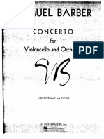 concerto for violoncello and orchestra and piano