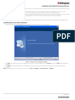 Product Overview: Installing The Software Security Service