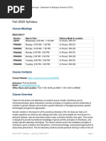 BIOC15H3F-2023 Fall Syllabus-20230817