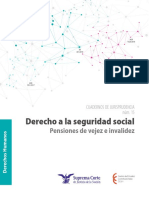 Cuaderno de Jurisprudencia DERECHO A LA SEGURIDAD SOCIAL PENSIONES