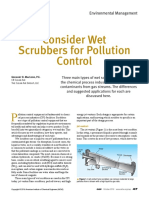 Consider Wet Scrubbers For Pollution Control: Environmental Management