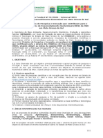 Chamada Universal FUNDECT 2021 ODS Email 1