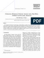 Mensing y Faure. Cretaceous Alteration of Jurassic Volcanic Rocks, Pain Mesa