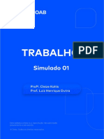 Simulado 01 - Padrão de Resposta