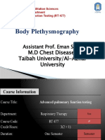 2 Body Plesythmography