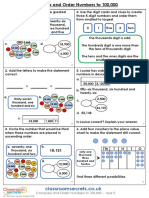 Year 5 Compare and Order Numbers To 100,000 Recovery Curriculum Main Activity