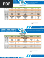 Class Schedule Sy 2023 2024