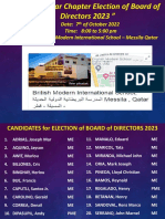 PSME Qatar Chapter Election of Board of Directors 2023