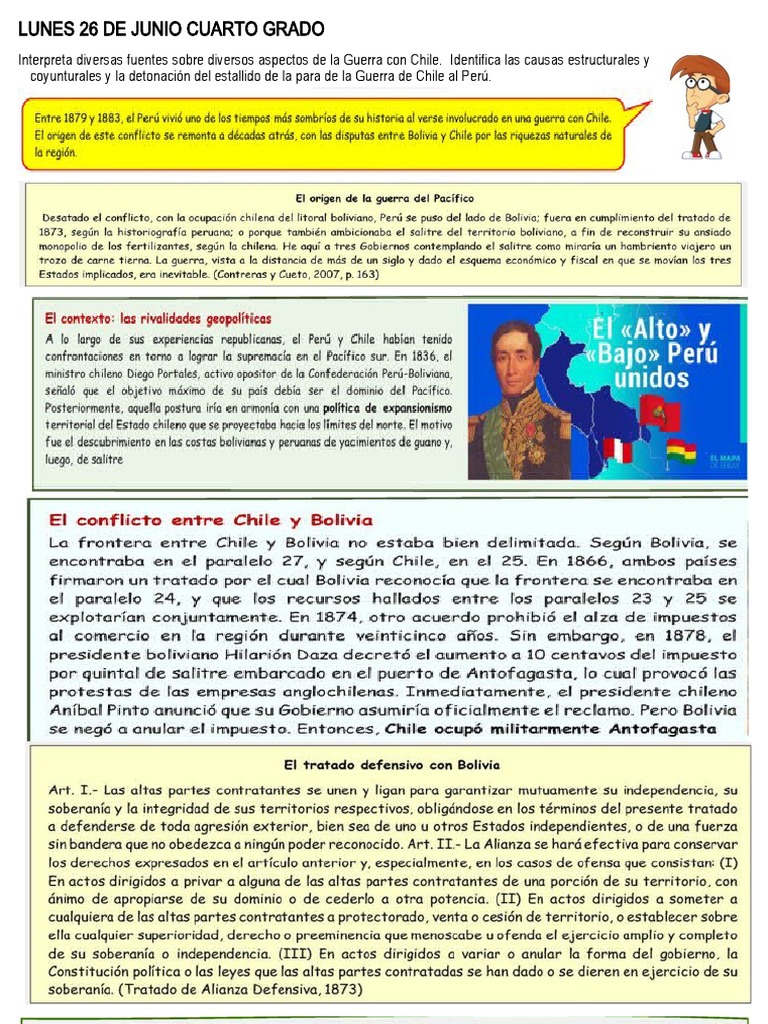 Lunes 26 de Junio Cuarto Grado | PDF