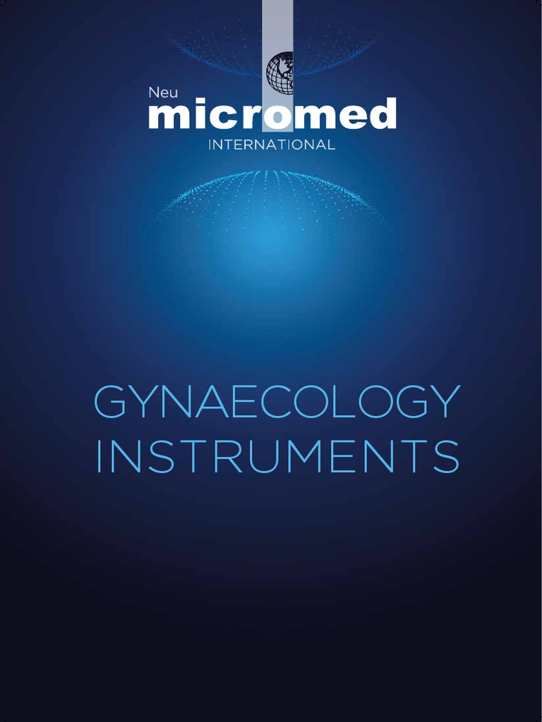 Gynaecology Instruments | PDF | Medical Equipment | Women's Health