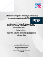 Certificado Del Curso