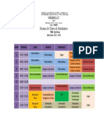 Horario de Clases