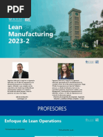 Presentación Lean Manufactruing 2023-2