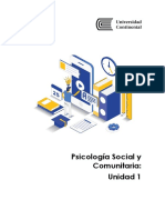 GUIA de APRENDIZAJE U1 Psicología Social y Comunitaria