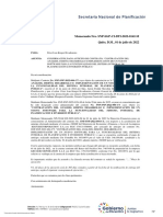 Memorando Nro. SNP-SGP-CI-DTI-2022-0142-M Quito, D.M., 01 de Julio de 2022