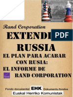 Extending Russia El Plan para Acabar Con Rusia-K