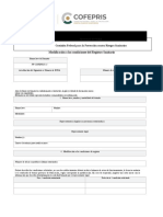 Formato Modificación Condiciones Registro Sanitario