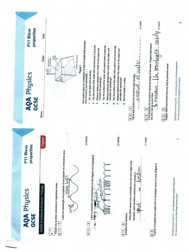 Aqa Gcse Physics Exam Questions Pdf