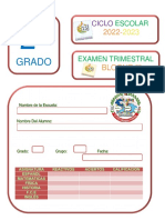 Evaluación Segundo Grado