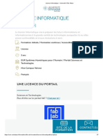 Licence Informatique - Université Côte D'azur