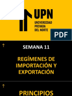 DIAPOSITIVAS REG IMPORTACION Y EXPORTACIÓN - PDF Sem12