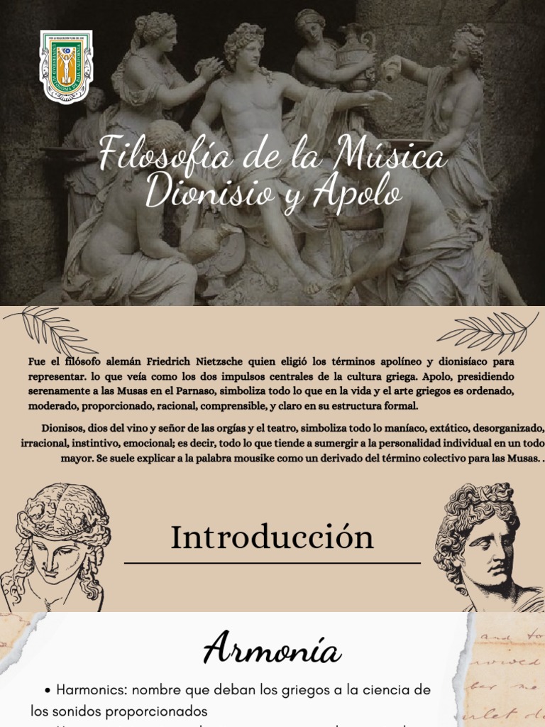 Filosofía de La Música PDF Belleza Platón