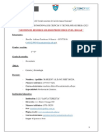 Gestion de Resuidos Solidos Producidos en El Hogar