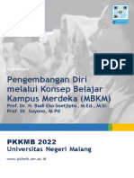 PKKMB Um 2022 Suplemen Pengembangan Diri Melalui Konsep Belajar Kampus Merdeka (MBKM)
