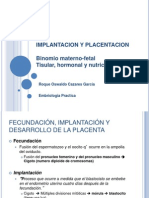 Implantacion y Placentacion