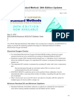 BOD 5210B Standard Method 24th Edition Updates