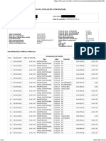 Evolução Contratual CEF