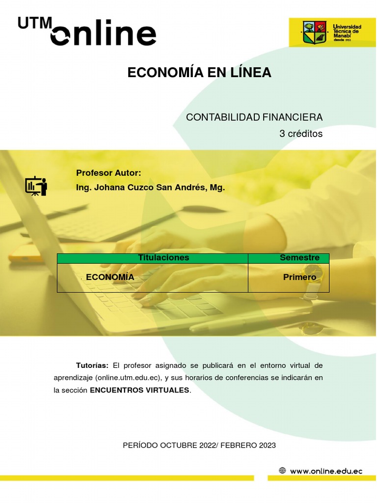 Compendio Unidad 4 - Contabilidad Financiera 2022 S2 | PDF | Estado ...