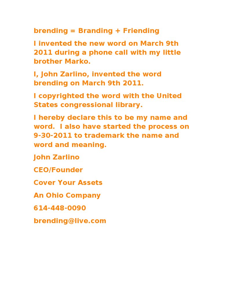 Brending | PDF | Intellectual Property Law | Intellectual Works