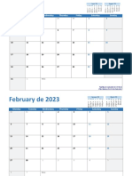 Calendario Personalizado de Cualquier Año