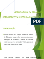 Aula 02 - Retrospectiva Da História Da Educação